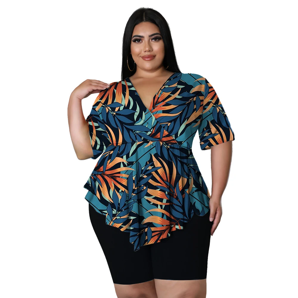 Title 3, Bohemia Printed Sexy Outfit Plus Size Disfruta ...