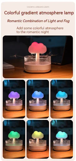 Title 5, 200ML Regenwolken Luftbefeuchter mit ätherische...
