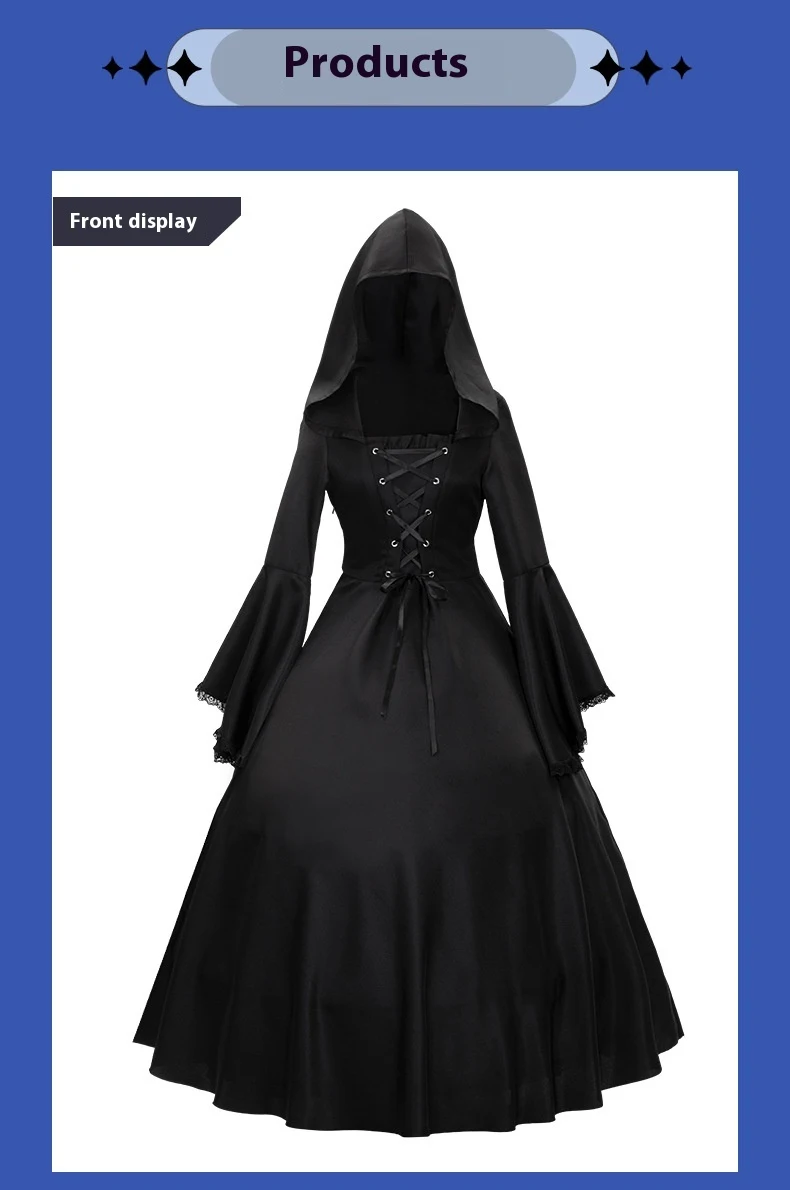 Title 2, Halloween Medieval Retro Gothic Plus Size Trump...