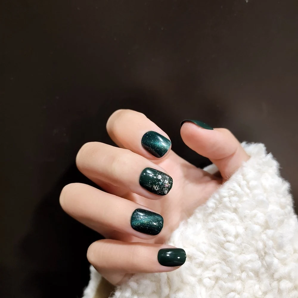 Title 15, Fashion Net Red Cat Eye Jump Color Nail Art for...