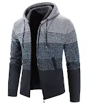 Cárdigan Grueso con Capucha de Forro Polar, Abrigo Suave y Cálido Perfecto para el Invierno o Días Frescos, Estilo Casual y Confort Superior — foto 4