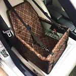 Bolsa con hebilla para mascotas, asiento de coche para perros y gatos, protege contra la suciedad, cojín grueso para Corgi — foto 15