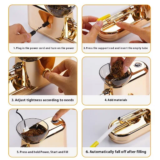 Title 2, Home Small Electric Cigarette Machine Fully Aut...