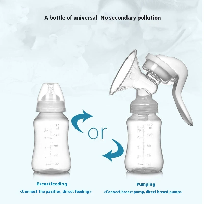 Manual Silicone Breast Pump for Maternity. Gentle, easy to use, provides comfortable and efficient breast milk expressio — photo 5
