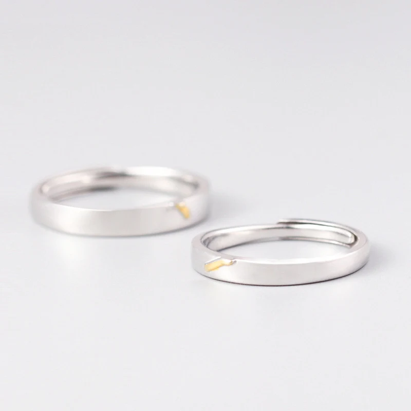 Title 5, Anillos de pareja atemporales para él y ella, s...