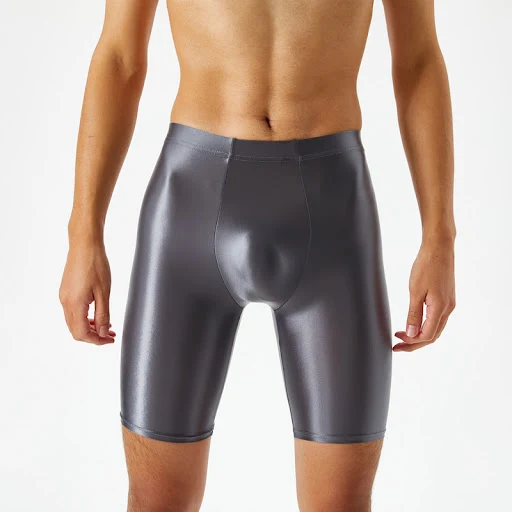 Title 10, Large Mens Shiny Ice Silk Shorts. Experience u...