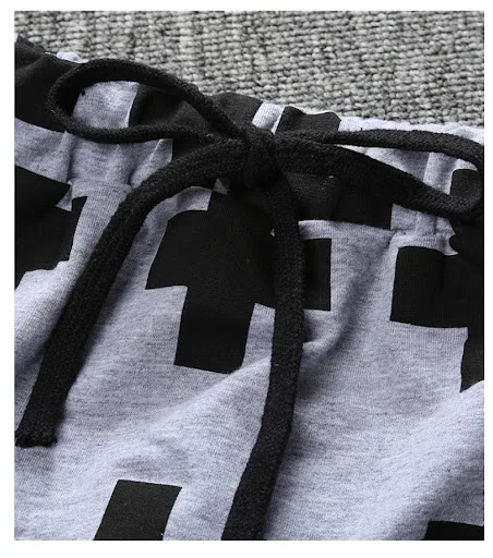 Title 7, Çocuk Günlük Moda Eşofman Altı Çapraz Pantolon....