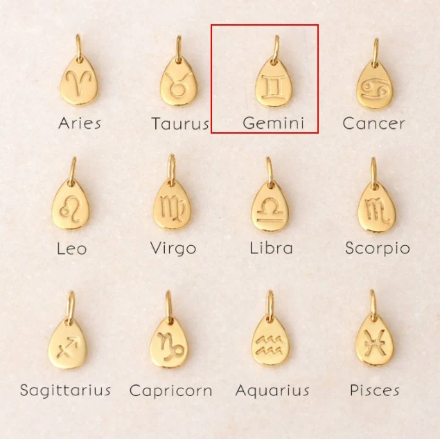 Colar feminino de aço titânio com doze pedras de nascimento, pingente de zircônia colorida simples, presente perfeito. — foto 22