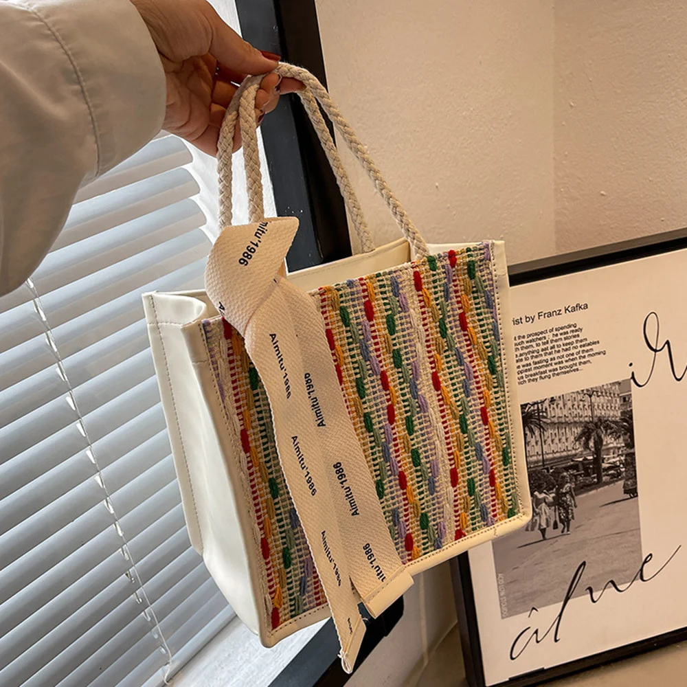 Bolsa Feminina Symphony Textura Simples Contraste de Cores Design Sofisticado e Prático Perfeita para Uso Diário e Ocasiões Especiais — foto 2