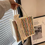 Bolsa Feminina Symphony Textura Simples Contraste de Cores Design Sofisticado e Prático Perfeita para Uso Diário e Ocasiões Especiais — foto 2