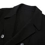 Over-the-knee double-breasted slim-fitting cloth. Stay warm and stylish in this elegant coat. Perfect for cold weather a — photo 1