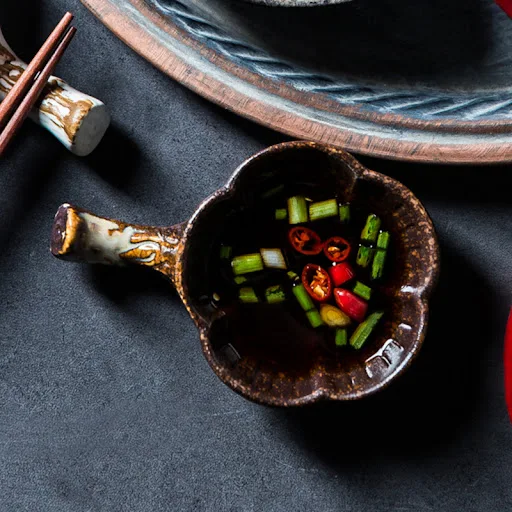 Title 4, Chopsticks Shelf and Sauce Dish Small Simple We...