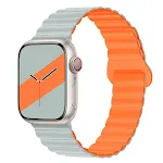 Stone Lotus Blue With Orange