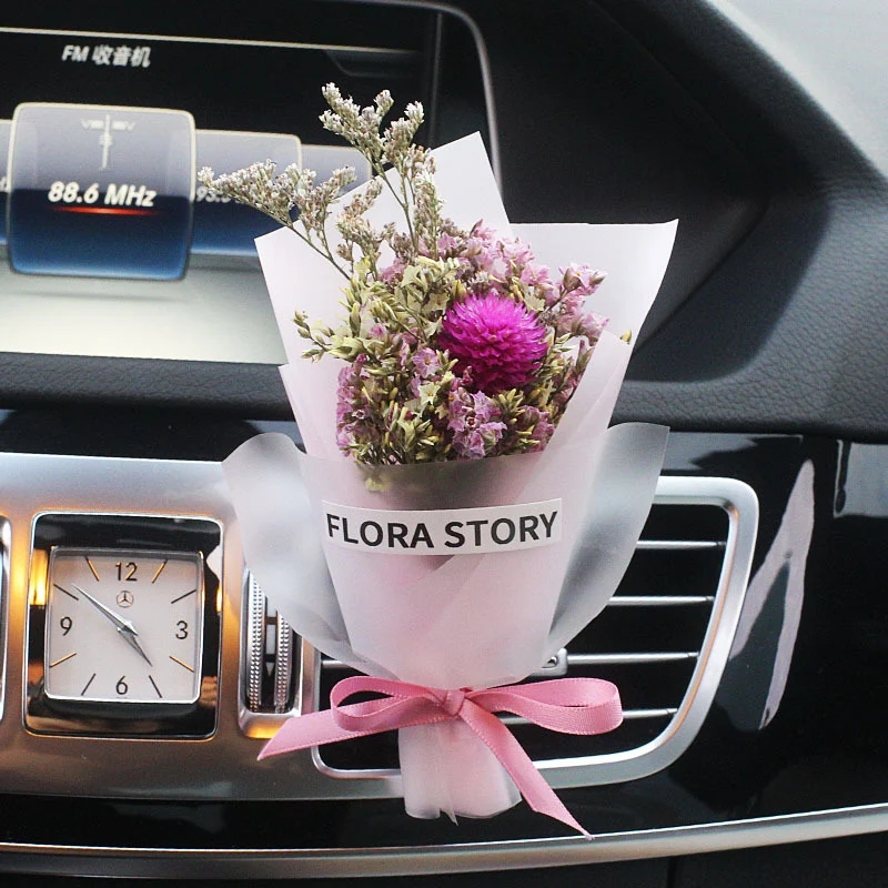 Dried Flower Car Air Outlet Perfume. Enhance your car's atmosphere with natural aromatherapy. Easy-to-use air conditione — photo 24
