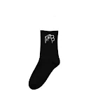 Calcetines de algodón de oso de dibujos animados japoneses simples y modernos, de color liso, adorables y perfectos para un uso diario cómodo y con estilo. — foto 4