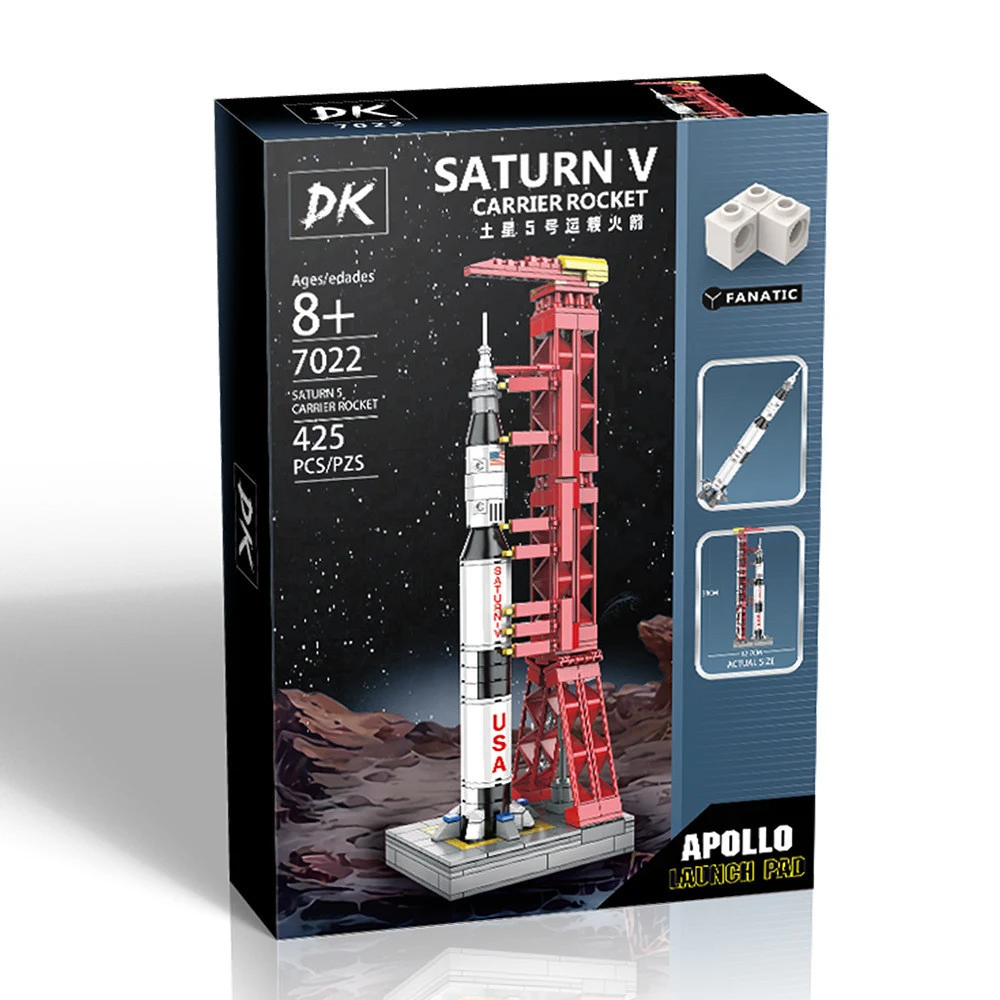 Title 4, Launch Bracket For DK7022 Mini Saturn V Rocket ...