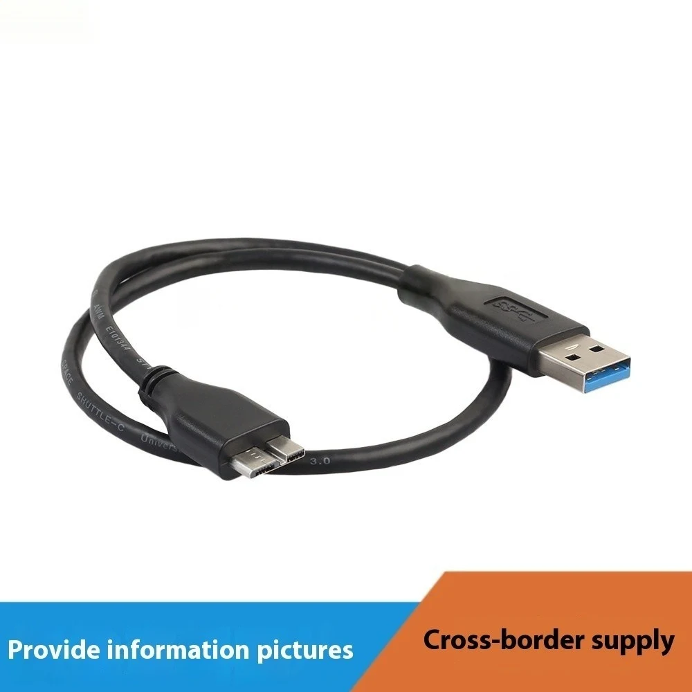 Schwarzes USB Revolution Laptop-Mobilfestplatten-Anschlusskabel aus Kupfer, für schnelle Datenübertragung und zuverlässige Verbindung. — foto 3