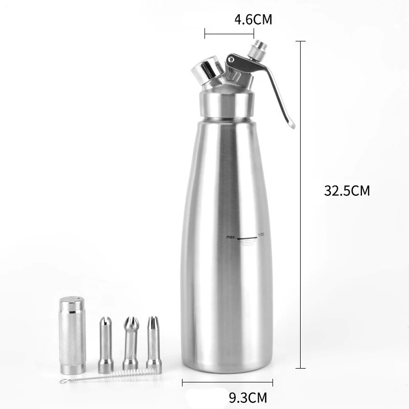 Title 10, Fancy Coffee Aluminum Cream Gun Milk Frother 0....