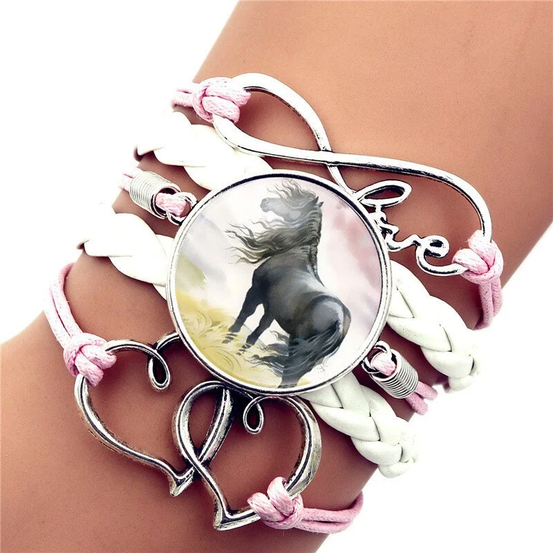 Title 9, Time Gem Black Horse Bracelet