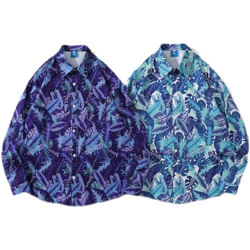 Title 7, Loose Design Small Couples Casual Shirts