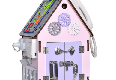 Early Childhood Education Puzzle Unlocking Toy Busy Board Parent-Child Game Develops Cognitive and Motor Skills for Todd — photo 8