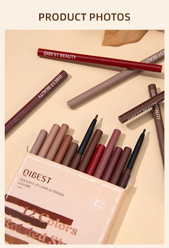Title 11, Matte Finish Lip Liner 12 Mixed Colors Waterpro...