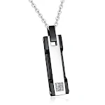 Colar Masculino de Aço Inoxidável Fashion Elegância e Durabilidade Joia para uso diário Presente ideal Design moderno e resistente — foto 4