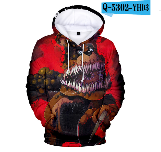 Title 8, Moletom com capuz 3D casual e moderno com estam...