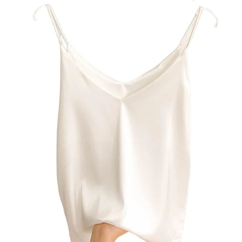 Title 4, Summer Vest Silk V-neck Sleeveless