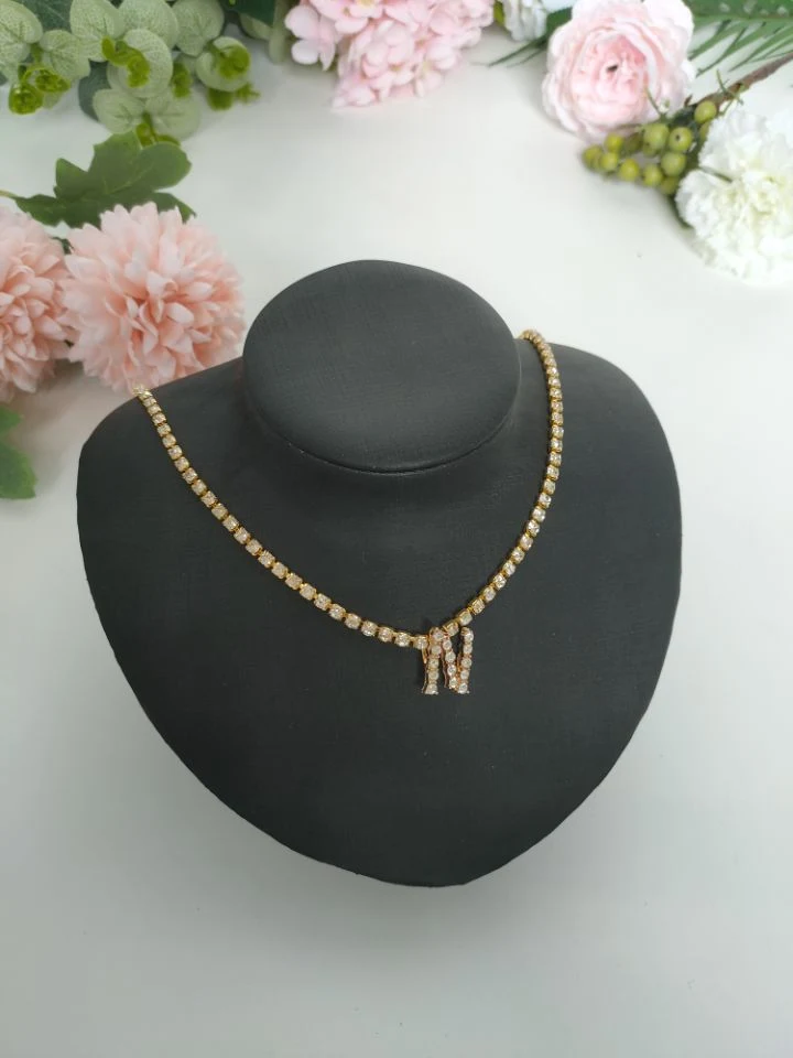 Collar de aleación de colgante de diamantes de diablo — foto 16