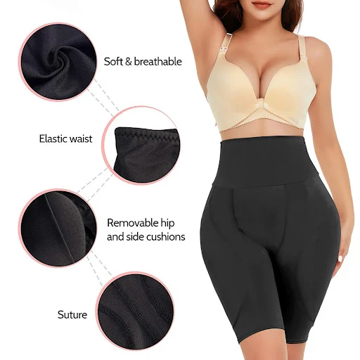 Title 6, Fengqi High Waist Buikbroek met Spons Pad, Fake...