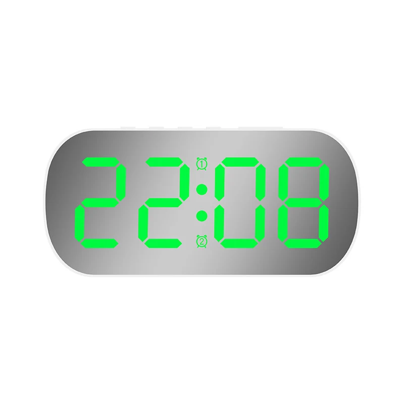 Minimalist Ins Style LED Digital Desktop Alarm Clock offers modern design, easy to read display, adjustable brightness, — photo 6