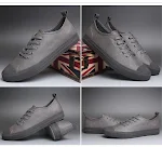 Męskie Buty Casual Skórzane Spring Tide Płaskie Buty ze Skóry Wygodne i Stylowe Idealne na Codzienne Wyjścia i Casualowy Styl — zdjęcie 10