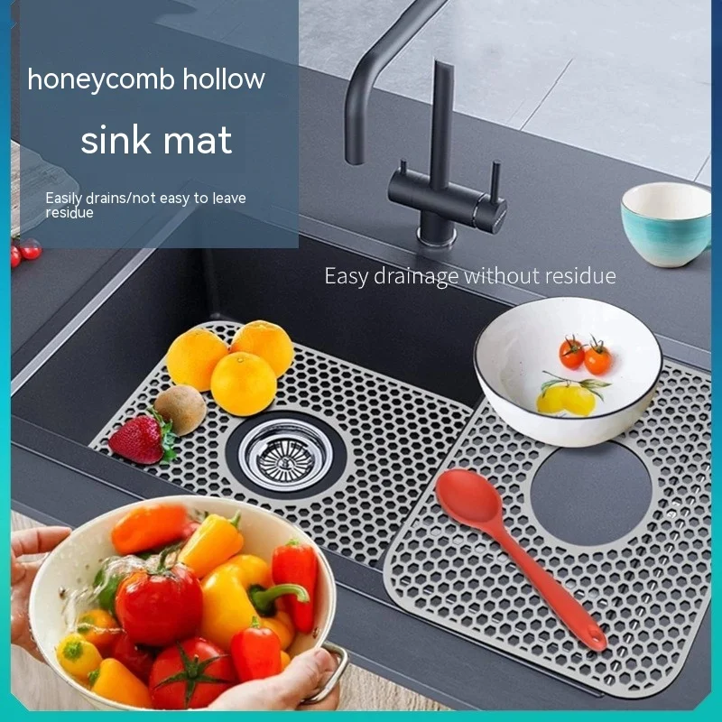 Title 1, Foldable Silicone Sink Protective Pad High Temp...