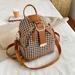 Brown plaid