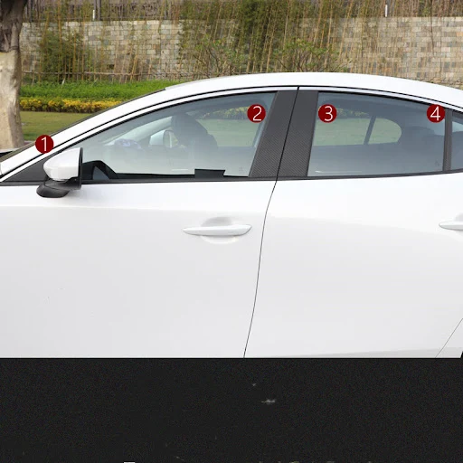 Title 3, Door Anti Kick Sticker & Gear Panel Interior St...