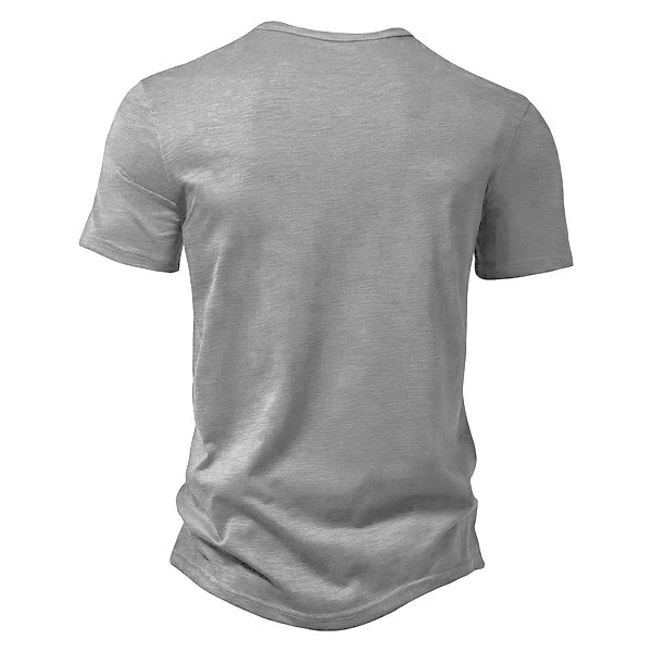 Title 22, Camicia da uomo americana taglie forti tinta un...