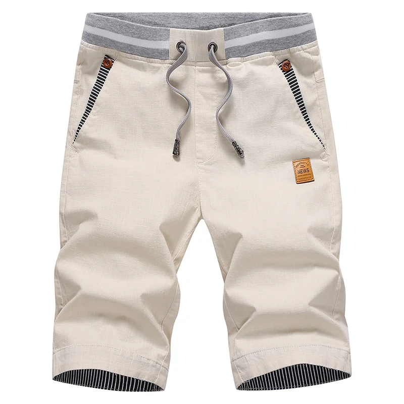 Heren Casual Shorts Effen Kleur Comfortabele zomerse shorts, perfect voor een relaxte look en veelzijdig te combineren. Ideaal voor dagelijks gebruik. — foto 30