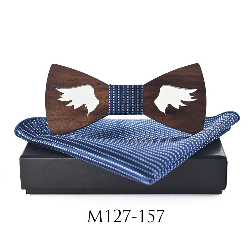 Title 6, Casual Party Wooden Bow Tie Suit with Polyester...