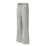Denim heren bootcut broek met topstitching en losse pasvorm. Comfortabele jeans voor een casual, stijlvolle look. — foto 1