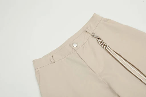 Title 7, Mode Loose Fit Rechte Broek voor Heren. Comfort...