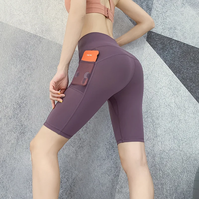 Movement Middle Fitness Pants. High waist, peach hip lift, quick dry, elastic tight yoga shorts. Perfect for running and — photo 3