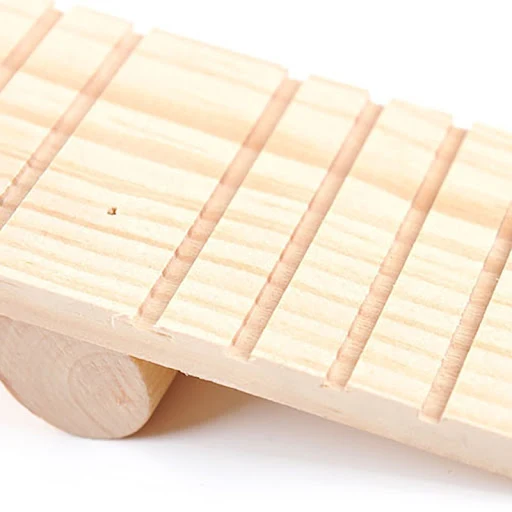 Title 1, Wooden hamster seesaw for playtime and exercise...