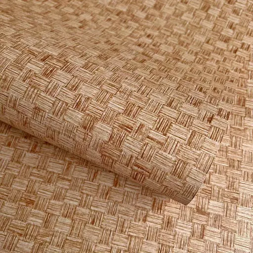 Title 8, China Old Bamboo Mat Texture Pattern PVC Sticky...