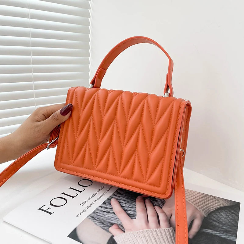 Soft Embroidered Thread Color Hand-held Messenger Bag, a stylish and practical solution for carrying your essentials com — photo 1