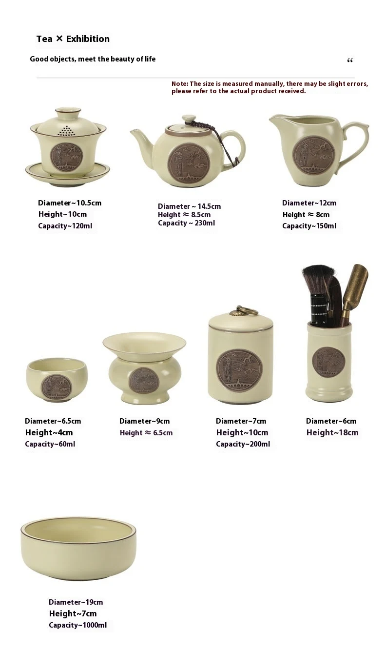 Household Porcelain Opening Film Teapot Set, perfect for brewing and enjoying tea at home. Elegant and functional, enhan — photo 10