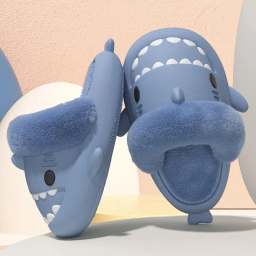 Title 9, Winter Shark slippers voor dames, afneembare, w...