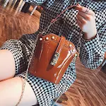 Small Women Messenger Bag Oceanic Bucket Bag Net Celebrity, a stylish and functional bag perfect for carrying your essen — photo 4