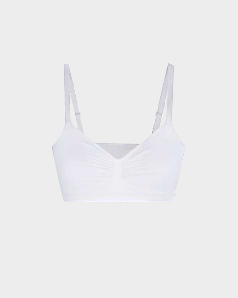 Double-layer Seamless Yoga Adjustable Sports Underwear providing comfort and support. Perfect for intense workouts and a — photo 7