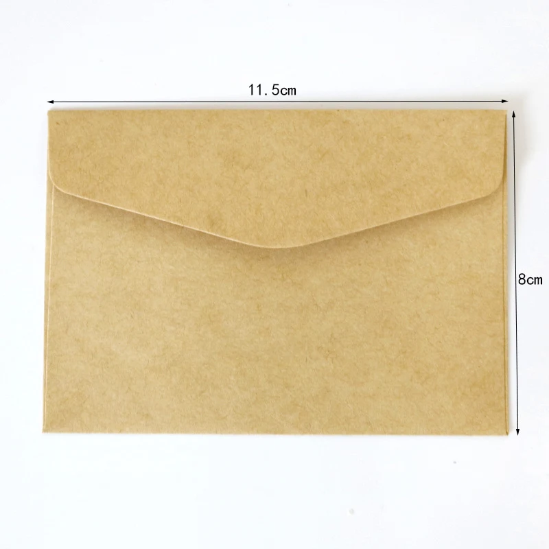 Borsa portaoggetti per biglietti d'auguri semplice busta bianco avorio Mini busta vuota Personalizzabile per ogni occasione — foto 5